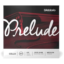 D'Addario Cello Strings Set - Solid Steel Core
