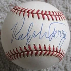 Signed RALPH TERRY (d 2022) OAL Baseball NEW YORK YANKEES Mets ATHLETICS Indians