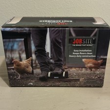 JobSite Boot Scrubber with Easy Installation, Heavy-Duty Construction