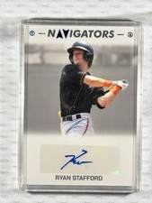 Pulse 2025 Meridian Ryan Stafford Autographed Serial #NAV-RS Baseball Card 12/12