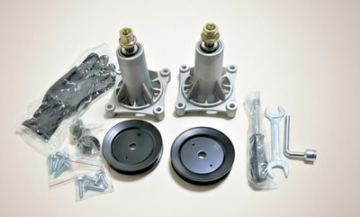 GELASKA 2 Pack 587819701 Spindle Assembly 532199789 Pulley Replacement Kit
