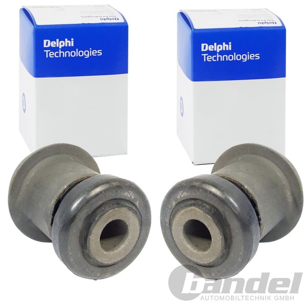 2X Delphi Querlenkerlager Buchsen Vorderachse Passend FüR Mazda 3 5 Links+Rechts-image