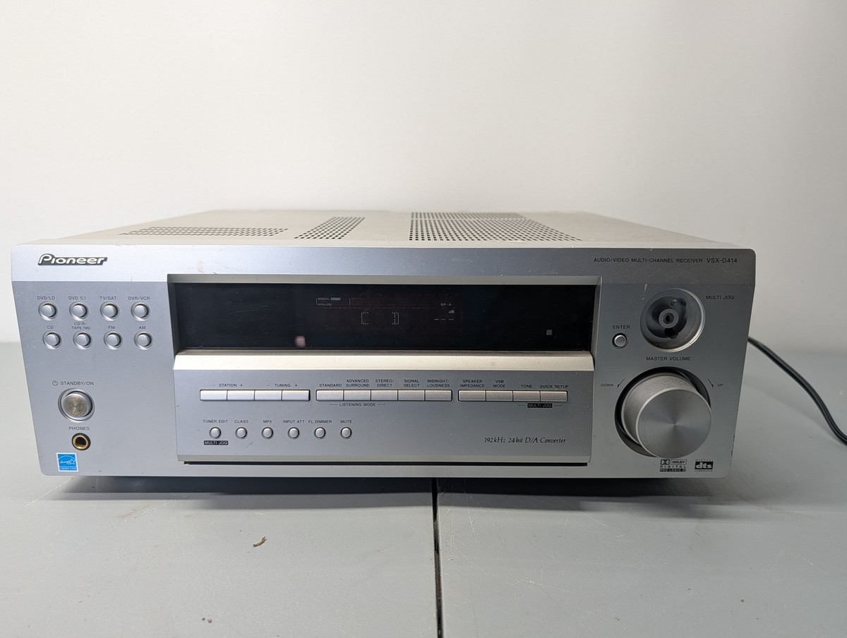 Pioneer VSX-D414-S Receiver HiFi Stereo Vintage 5.1 Channel Home