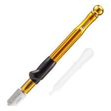 Professional Carbide Tungsten Alloy Handle Glass Cutter Tool with Range 2-20m...