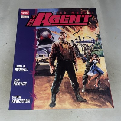 Rick Mason The Agent Graphic Novel - Marvel - 1989 - (-NM)
