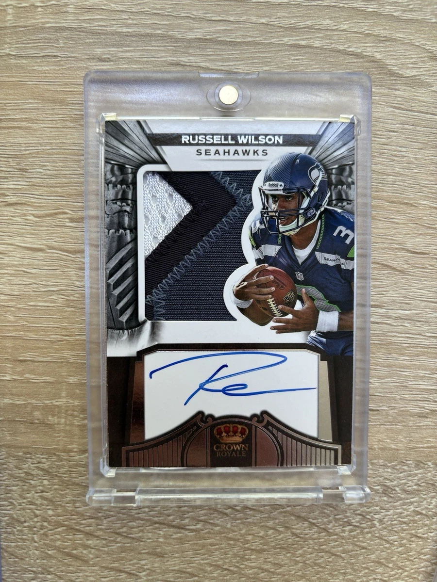 Russell Wilson Autograph Football Trading Cards for sale | eBay