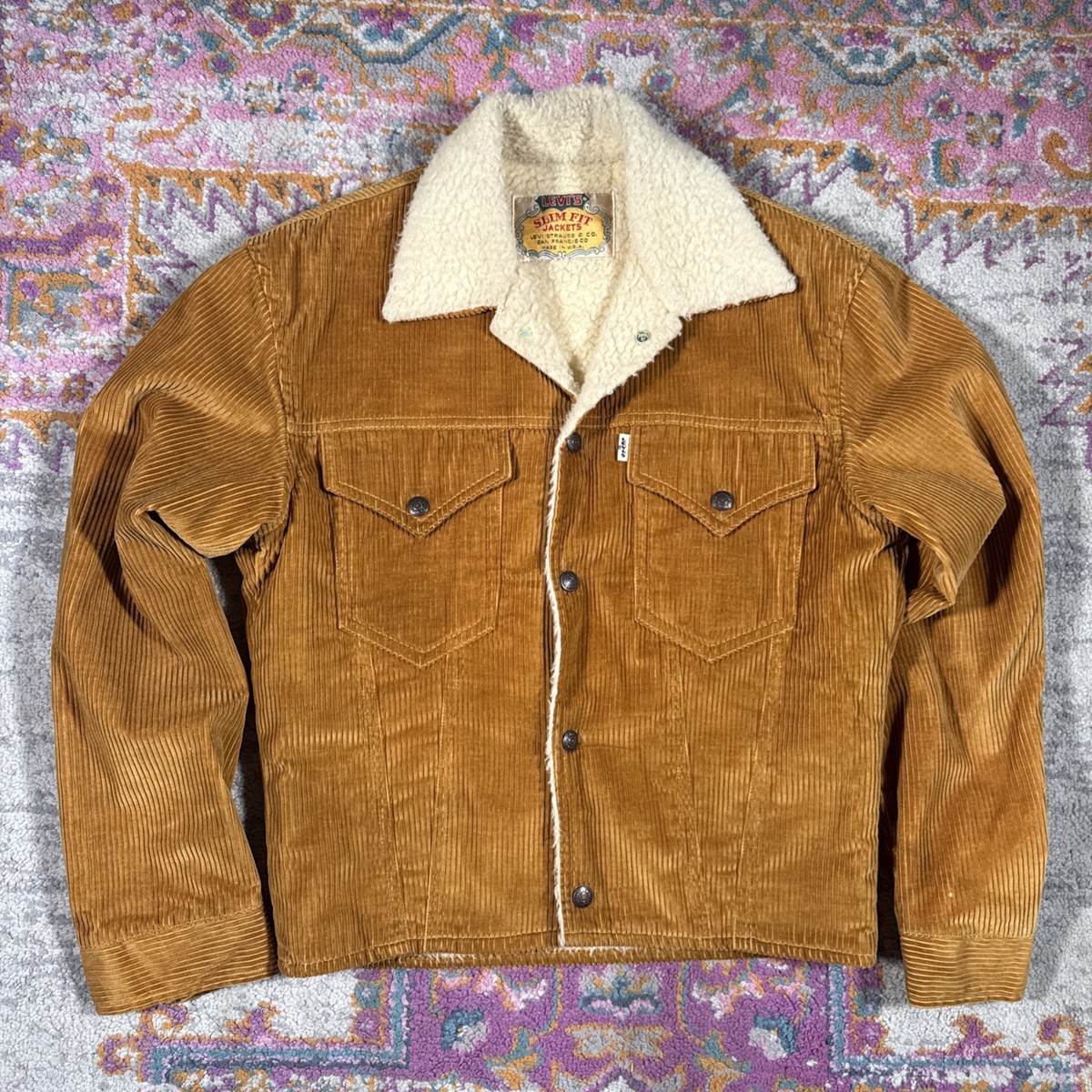 ジャケット・アウター 60s~ vintage velours jacket (Inside out) 60s~ vintage velours jacket (Inside out)