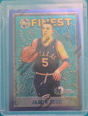 Topps 1995-96 Finest Jason Kidd #5 Dallas Mavericks NBA Hologramm Basketball