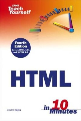 Sams Teach Yourself HTML in 10 Minutes (4th Edition) - Paperback - GOOD