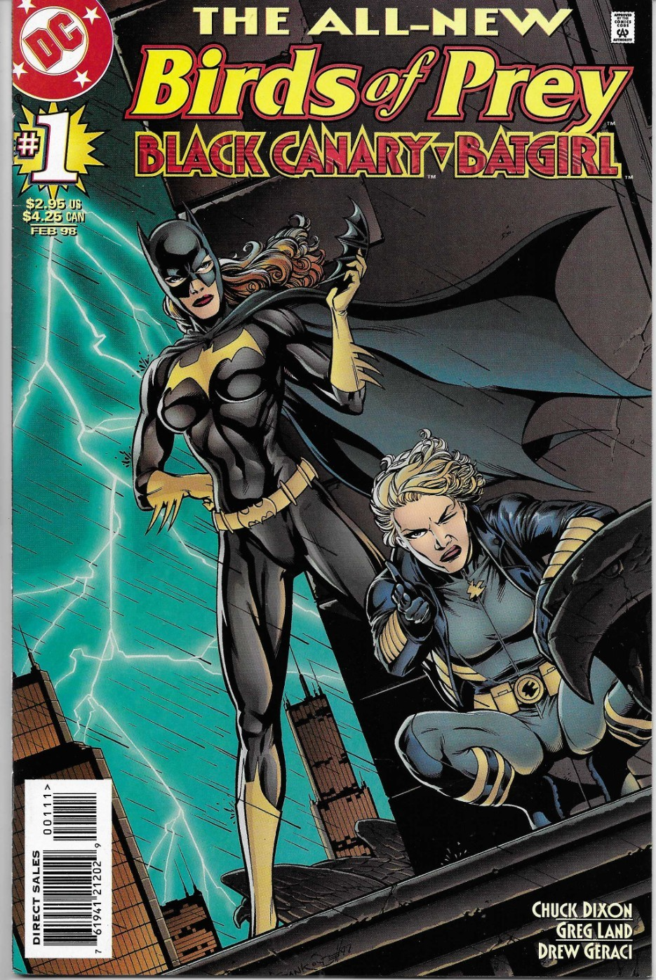 BIRDS OF PREY - BLACK CANARY / BATGIRL (1998) #1 - Back Issues (S)