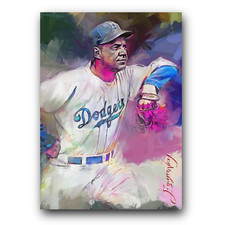 Burleigh Grimes #2 Art Card Limited 45/50 Edward Vela Signed (Brooklyn Dodgers)