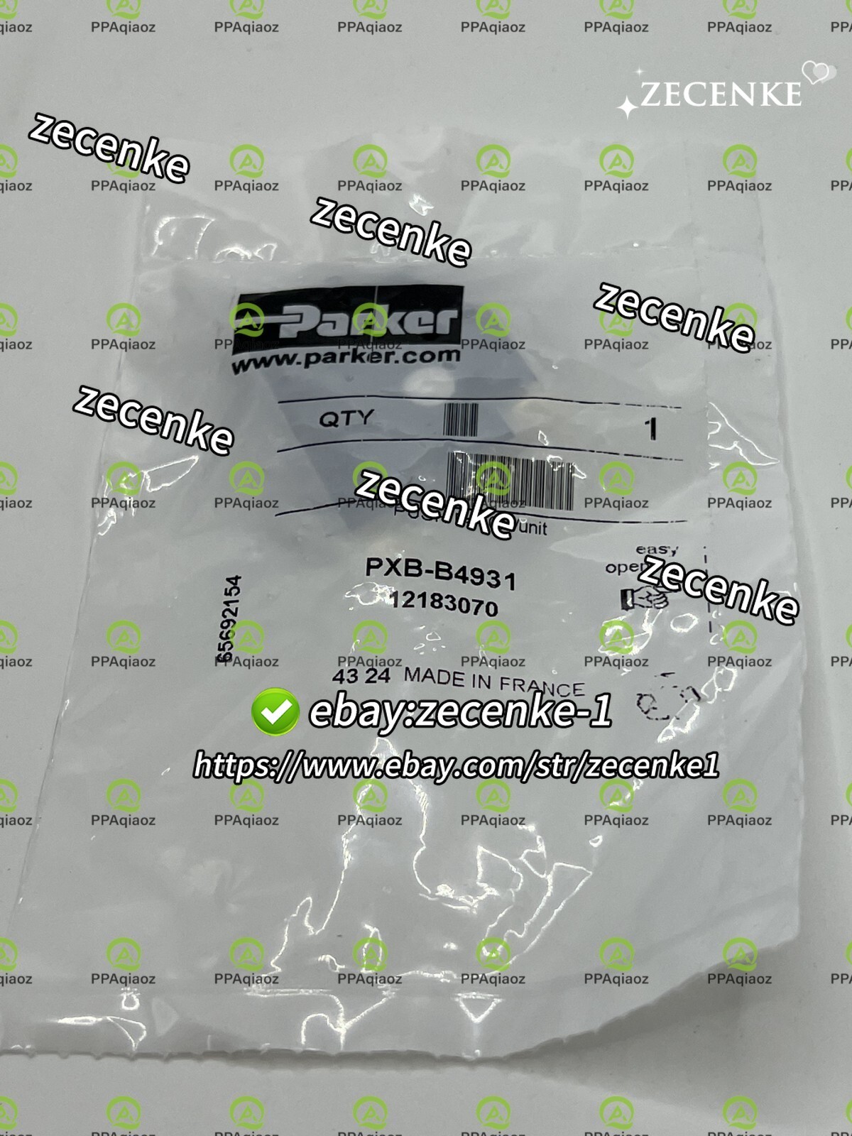 1PCS PARKER PXB-B4931 3/2 NC/NO SWITCH VALVE .NEW IN BAG . DHL
