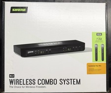 Shure BLX288/PG58-H10 Dual Channel Wireless Microphone System UHF H10 Band 