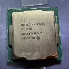 Intel Xeon W-1250 SRH48 3.30GHz CPU Processor...