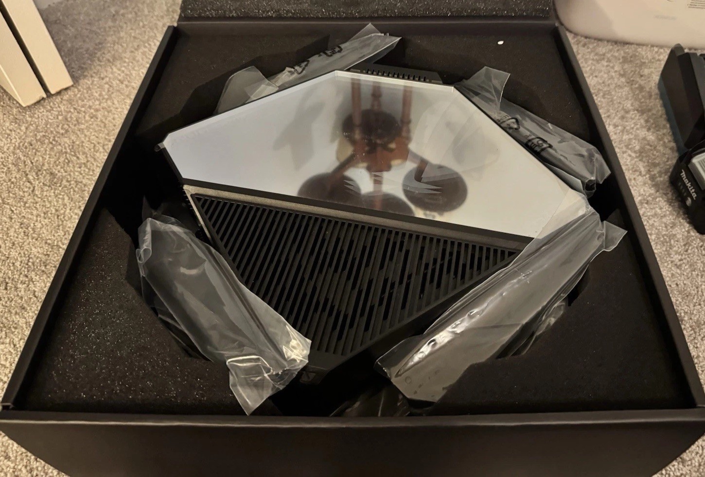 ROG Rapture GT-ASUS AXE16000 Quad-Band WiFi 6E Router Dual 10G w/ Box