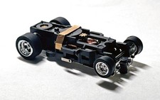 Auto World 4 Gear Chassis Chrome Wheels Brand New - UNUSED - HO Scale