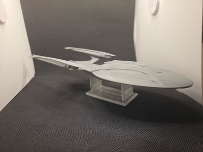 Star Trek 3D Printed Ship  Federation Yorktown Class - 12 Inches