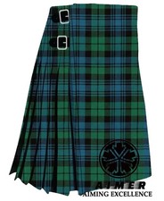 Scottish Traditional Handmade Campbell Ancient Tartan Kilt for men Custom Made