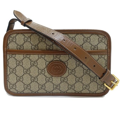 Gucci Interlocking G Shoulder Bag 658572 2067 GG Supreme Canvas