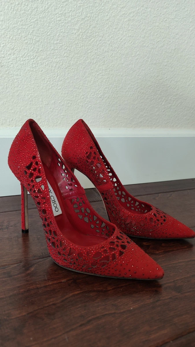 Jimmy Choo Red Heels for Women for sale - eBay