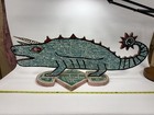 Michael Finster Outsider Folk Art Alligator Wood Sculpture Signed Dated 1985 B32 — photo 1