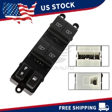 Master Power Window Control Switch Front Left For 06-07 Infiniti M35, M45 4-Door