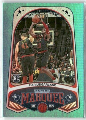 Darius Garland RC 2019-20 Panini Chronicles Marquee Teal Cleveland Cavaliers