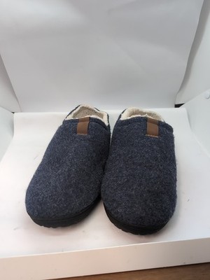 Lucky Brand Mens Large (11/12) House Shoes Slippers Soft Fuzzy Lining.   120225C