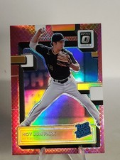 2022 Panini Donruss Optic Rated Red Dragon Prizm /99 Hoy Park Jun Rookie RC