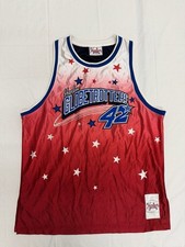Vintage Platinum Fubu Harlem Globetrotters Twiggy 42 Basketball Jersey XXL