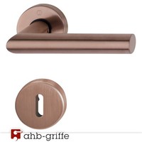 Hoppe TüRgriff Amsterdam Rosette Kupfer Matt Resista® Bb TüRdrüCker TüRbeschlag