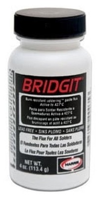 Harris BRPF4 Bridgit Paste Soldering Flux 4 Oz Plumbing ASTM B813
