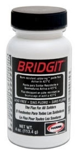 Harris BRPF4 Bridgit Paste Soldering Flux 4 Oz Plumbing ASTM B813
