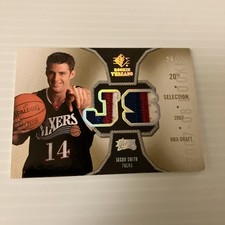 Jason Smith Patch 28/50 Rookie SP Threads rare 76ers Colorado State