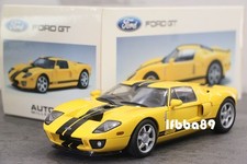 AUTOart 1/18 FORD GT 2004 YELLOW STRIPES 黃 福特 73022