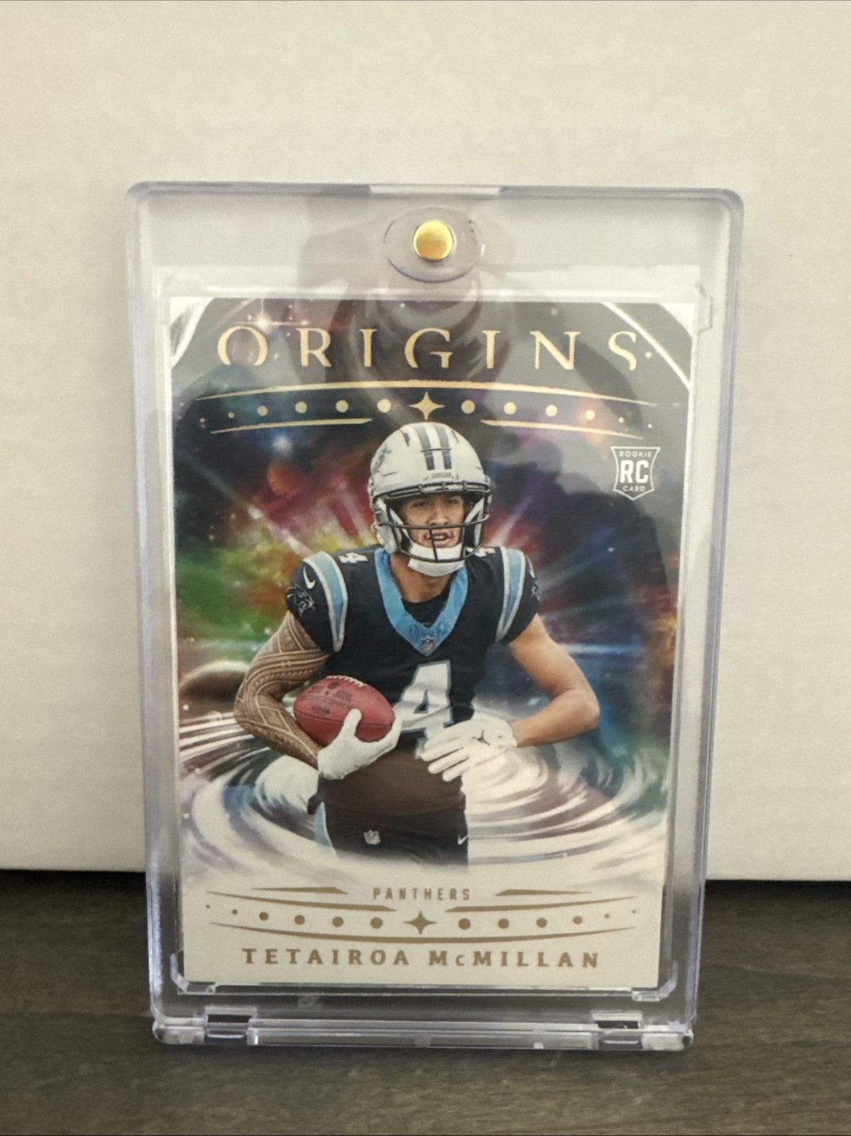 Tetairoa McMillan 2025 Panini Origins Base RC #116 Carolina Panthers