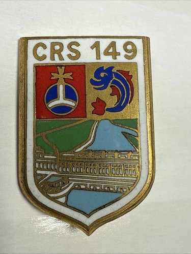 C.R.S. 149, MONTELIMAR, émail, dos guilloché plat - Imagen 1 de 2