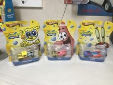 Hot Wheels SpongeBob Hot Rod 1:64 Diecast Car SquarePants patrick Krabs lot