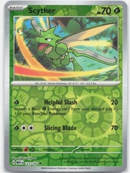 Scyther 123/165 Reverse Holo Scarlet & Violet 151