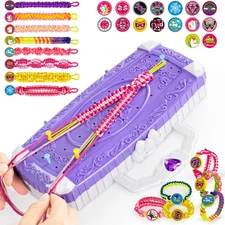 Bracelet Making Kit,Friendship Bracelet Kit,Arts and Crafts for Kids Age 8-12,Br