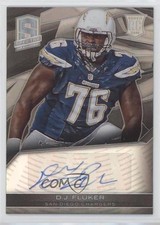 2013 Panini Spectra Rookie Auto 191/299 DJ Fluker #135 Auto 2k3