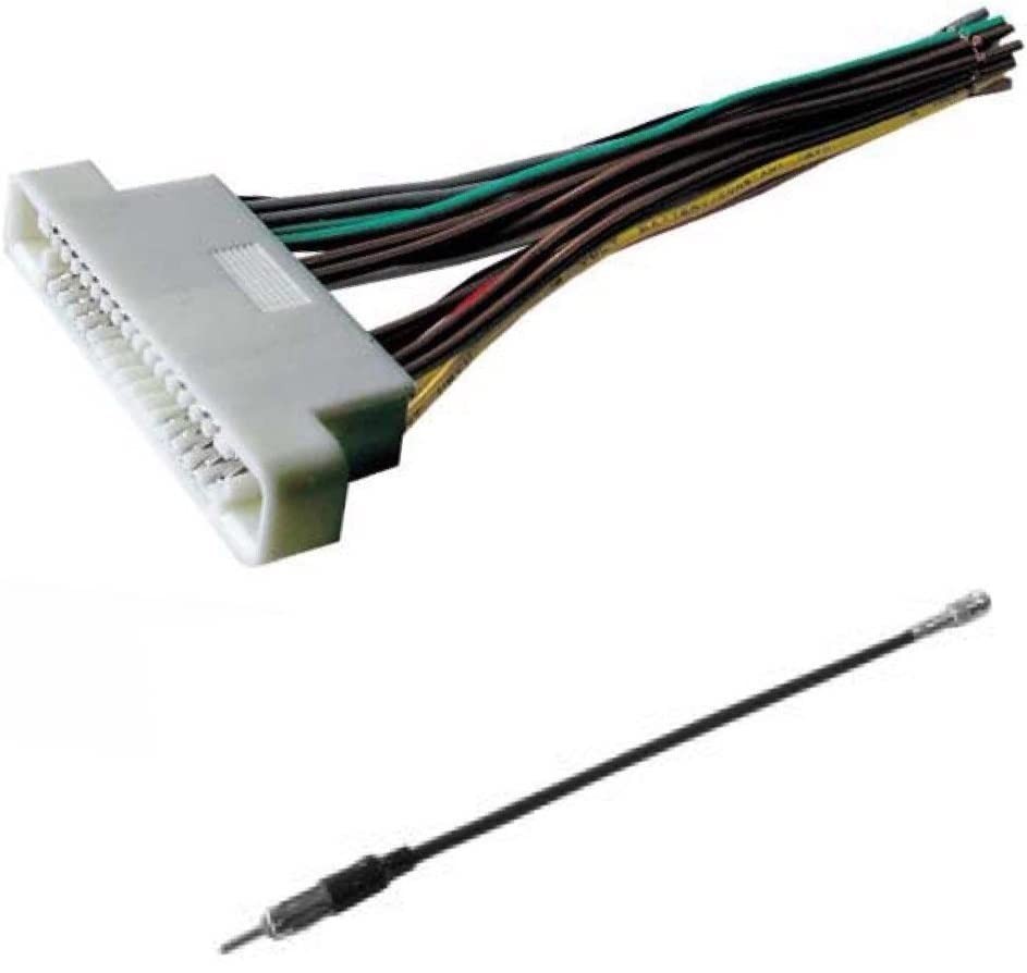 Radio Wire Harness And Antenna Adapter To Aftermarket...