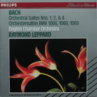 BACH Orchestral Suites Nos. 1, 3 & 4; Orchestersuiten BWV 1066, Raymond Leppard
