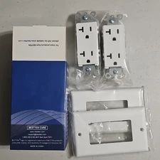 Bestten Standard Receptacle,  2 Pack