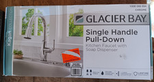 Glacier Bay Kagan Single-Handle Kitchen Faucet with Soap Dispenser - Chrome