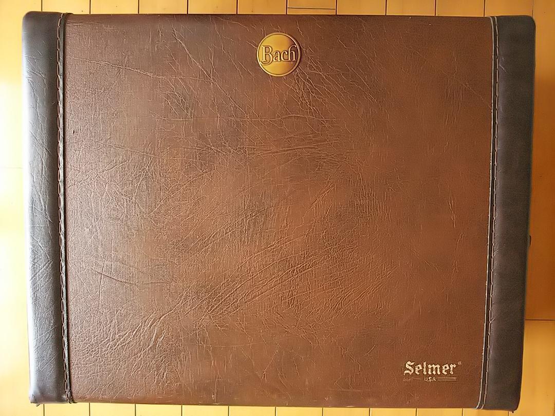 Bach Selmer Trumpet Case 4 Quad No key Used From Japan | eBay Bach Selmer Trumpet Case 4 Quad No key Used From Japan | eBay