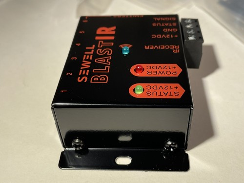 Sewell BlastIR SW-29311 Infrared (IR) Remote Control Receiver Kit (Black) NOB - Picture 18 of 24