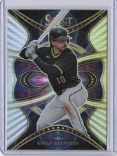 2022 Panini Select Bryan Reynolds Phenomenon Holo Prizm #P14 Pittsburgh Pirates