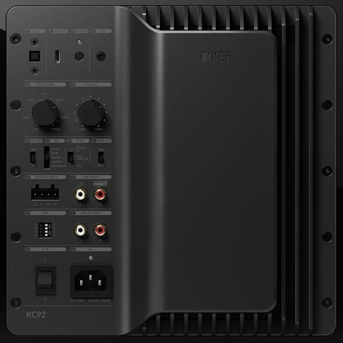 KEF KC92 BLACK GLOSS SUBWOOFER 1000W RMS NUOVO - Picture 2 of 2