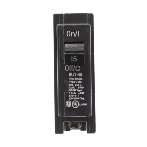 Eaton BR115 15A/1 POLE 120/240V 10K